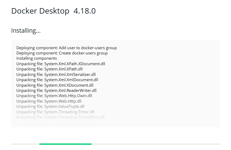 windows DockerDeskTop最新款4.18.0怎么安装