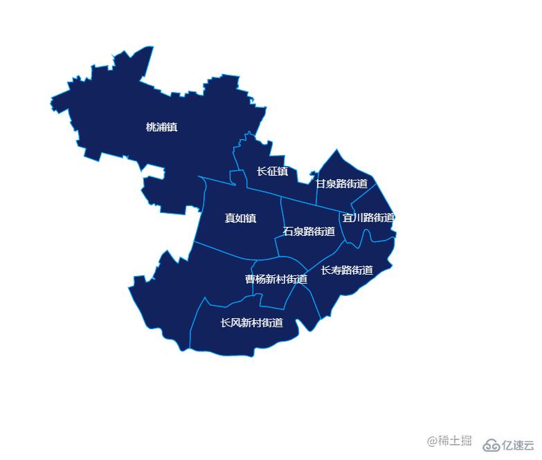 怎么使用Echarts绘制街道及镇级地图