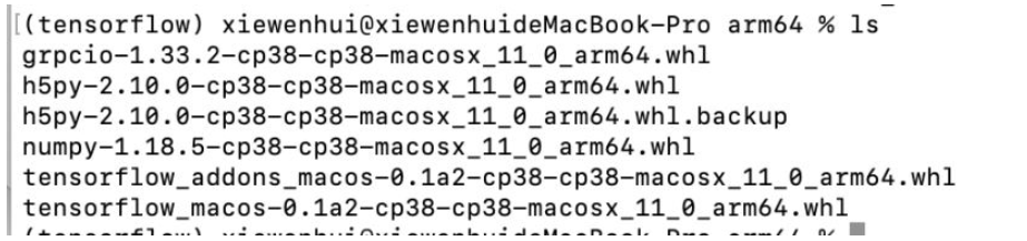 MacOS下如何安装tensorflow