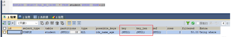 MySQL索引失效的情况有哪些