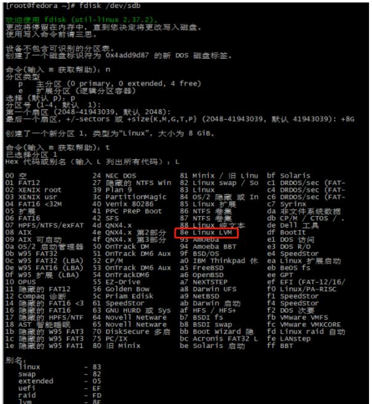 Linux磁盘管理之LVM磁盘操作命令怎么使用