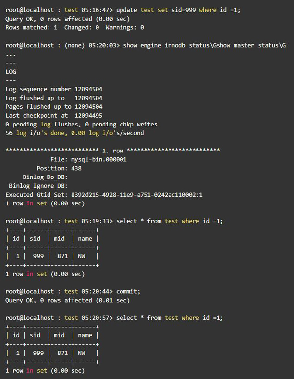 MySQL中当update修改数据与原数据相同时还会再次执行吗