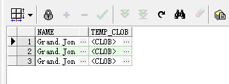 Oracle中如何使用CLOB大数据字段类型