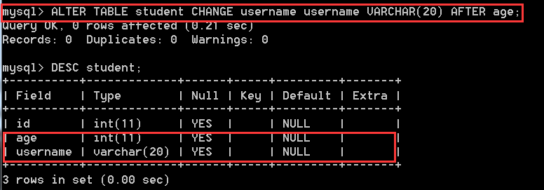 MySQL数据库基本操作的示例分析