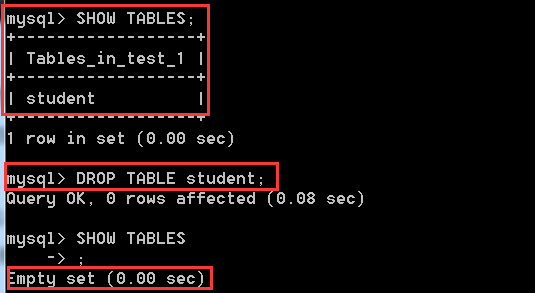 MySQL数据库基本操作的示例分析